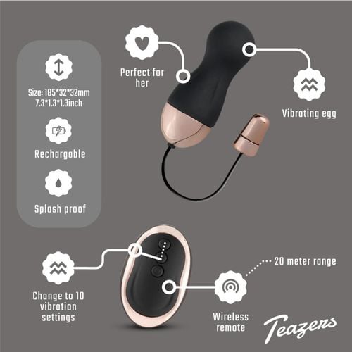 teazers vibrating egg with remote control na Arena.pl