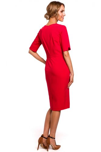 Sukienka Model MOE455 Red - Moe Czerwony S na Arena.pl