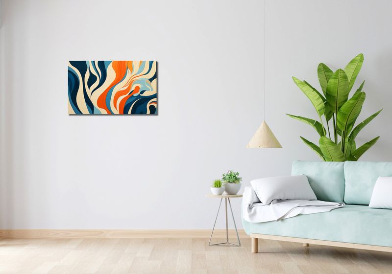 Obraz 70x40cm Oceaniczne Fale zdjęcie 2