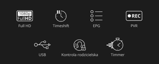 Tuner Dvb-T2 Krugermatz H.265 Hevc Dekoder Km0550C zdjęcie 7