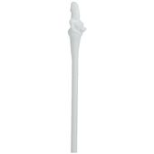 bride straws   white