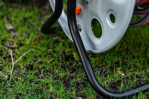 Stojak Bęben Metalowy na Wąż Ogrodowy do 100m Wózek Zwijak NEO TOOLS na Arena.pl