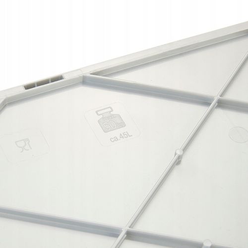 Składany kosz Keeeper BEN 45l z Soft Touch uchwytami grafit udźwig do na Arena.pl