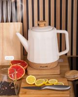 Czajnik Elektryczny Ceramiczny Biały Bezprzewodowy 1200 W 1,5 L