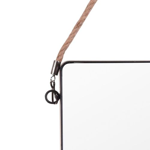 Lustro ścienne na sznurku pasku 40x30cm LOFT na Arena.pl