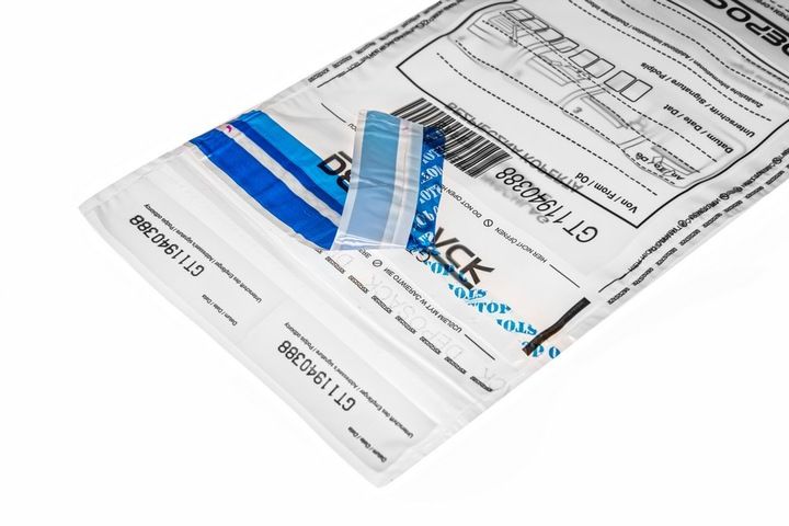 KOPERTY BEZPIECZNE B5 50szt TRANSPARENT zdjęcie 3