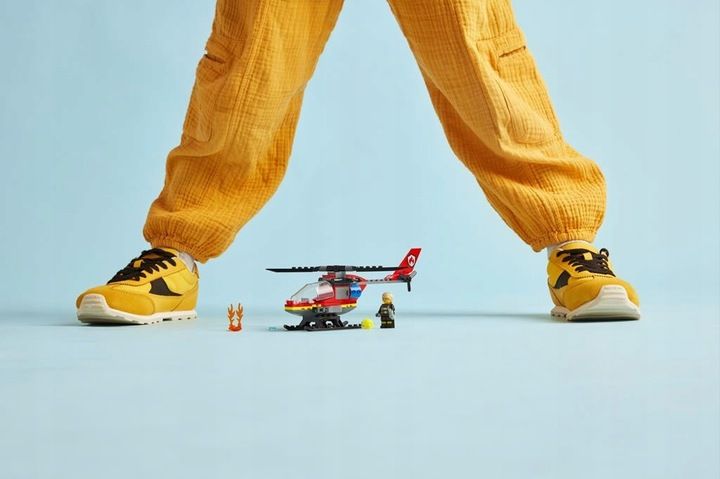 LEGO CITY 5+ STRAŻACKI HELIKOPTER RATUNKOWY 60411 zdjęcie 6
