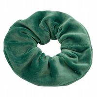 Gumka do włosów scrunchies welur zielony MF23450-97
