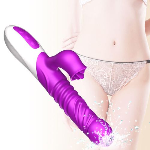 Wibrator-Silicone Vibrator Usb 10 Function And Thrusting Function / Heating na Arena.pl