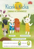 Czytanki sylabowe z obrazkami. Kicek i Kicka. Zabawa w chowanego