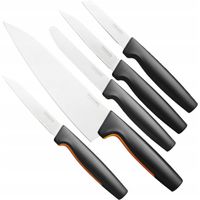 FISKARS KOMPLET ZESTAW 5 NOŻY KUCHENNYCH DO CHLEBA MIĘSA WARZYW OSTRE FF