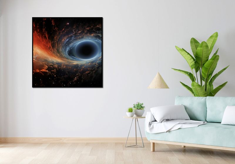 Plakat 100x100cm Bezkres Wszechświata zdjęcie 4