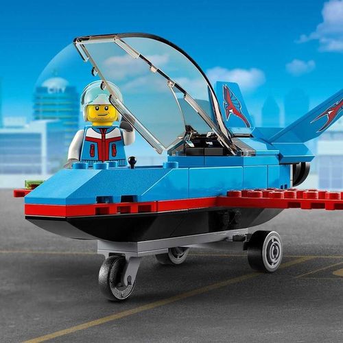 Lego City Samolot Kaskaderski Klocki Pilot 60323 na Arena.pl
