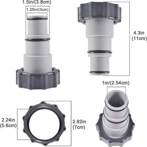 Adapter węża 1,5-1,25 cala gwint wewnętrzny 2szt. na Arena.pl