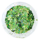 Pyłek do paznokci ozdoba konfetti do żelu hybrydy akrylu Crisp 09