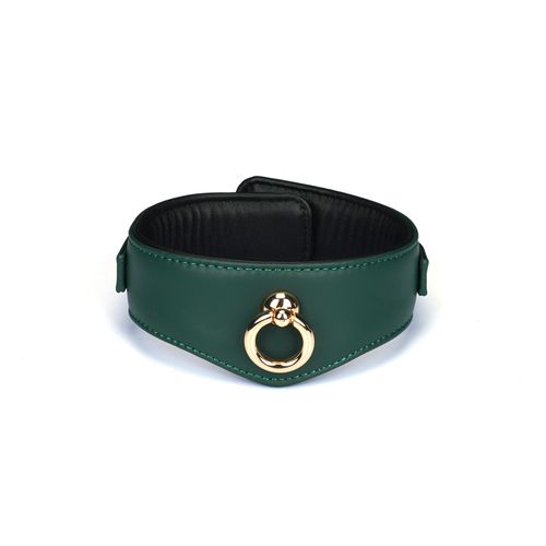 obroża mossy chic leather curved collar liebe seele na Arena.pl