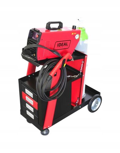 WÓZEK SPAWALNICZY Z SZUFLADAMI DO SPAWARKI MIGOMATU Z PÓŁKĄ NA BUTLĘ na Arena.pl