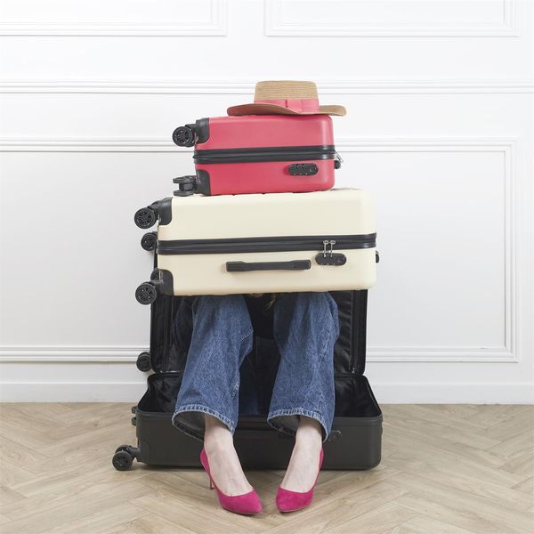 Zestaw trzech walizek Multikolor zdjęcie 4