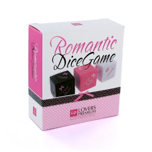 loverspremium dice game romantic - zestaw kości do gry, 3 sztuki na Arena.pl