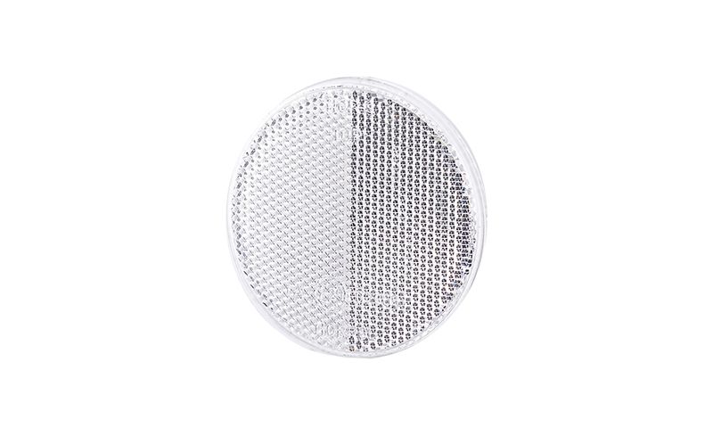 Odblask samoprzylepny okrągły 75mm biały (UO038) zdjęcie 1