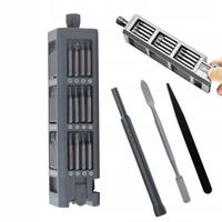 Super Zestaw Precyzyjnych Wkrętaków 30W1 Bity Wkrętarki Śrubokręty