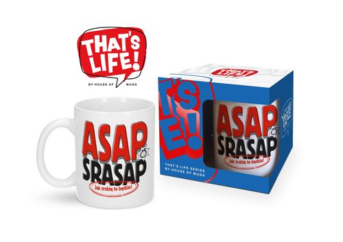 kubek 300ml THAT'S LIFE ASAP SRASAP - JAK ZROBIĘ TO BĘDZIE! na Arena.pl
