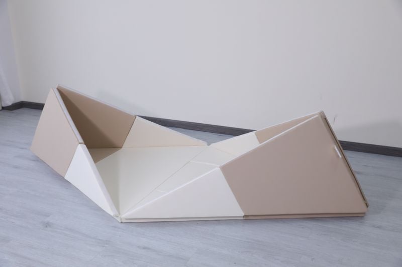 namiot tipi 3w1 - biało-beżowy zdjęcie 4