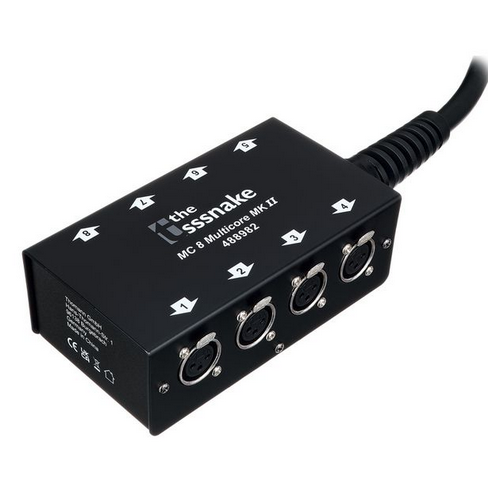 Kabel wieloparowy multicore audio mikrofonowy 8x XLR 15 m the Stagebox Rean na Arena.pl