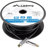 Kabel Lanberg CA-HDMI-20FB-0500-BK HDMI - HDMI 50 m