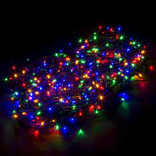 Lampki 200 LED kolorowe z programatorem na Arena.pl