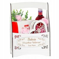 Prezent na dzień Babci kosz prezentowy na upominki