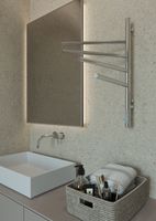 ELNA Grzejnik łazienkowy elektryczny Vertical 4 ruchome ramiona Chrome