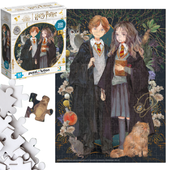Puzzle ”Harry Potter - Hermiona I Ron” Układanka 300 Elementów Czarodzieje