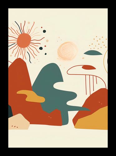 Plakat 25x35cm Kosmos Barw na Arena.pl