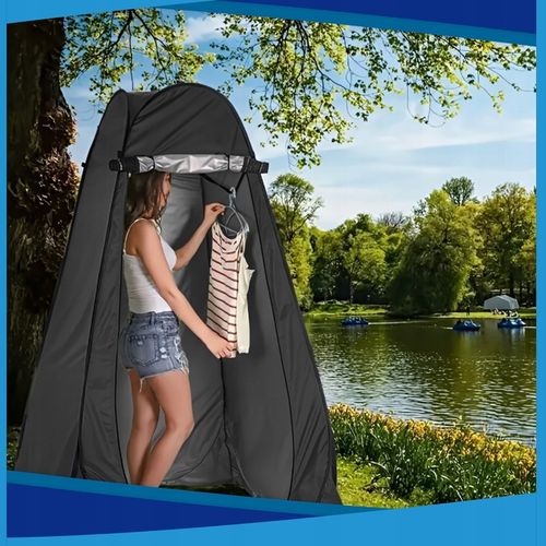 Namiot na Prysznic Przebieralnia Toaleta WC Przenośna Plażowy Kempingowy na Arena.pl