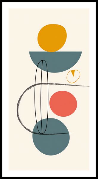 Plakat 50x100cm Równe Kompozycje zdjęcie 3