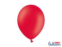 Balony pastelowe czerwone maki, 30 cm 3 szt.