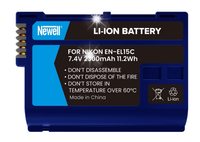 BATERIA AKUMULATOR NEWELL SUPRACELL do NIKON Z6 II 2 Z7 II 2 Z5 2300MAH