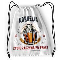 Plecak Dla Korneli Sportowy Szkolny Worek Torba Z Nadrukiem Ze Zdjęciem