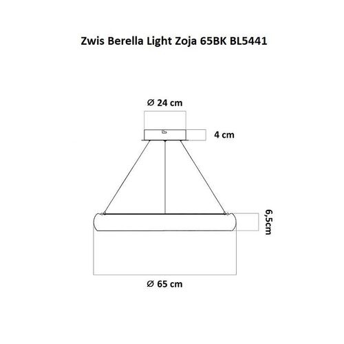 Berella Light Zoja 65 BK BL5441 na Arena.pl