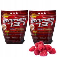 2x GAINER 737 3000g MEGABOL 3 MASA MASS MALINA