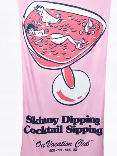 Cocktail Sippin- Ręcznik - Wielokolorowy ONE SIZE 140X70 na Arena.pl