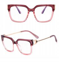 SOLIDNE Damskie Okulary Zerówki do KOMPUTERA Blue Light UV OPRAWKI Flexy OC