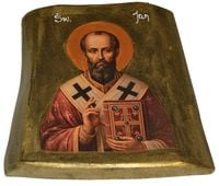 Ikona Święty Jan Ewangelista patron introligatorów, kreślarzy, papierników,