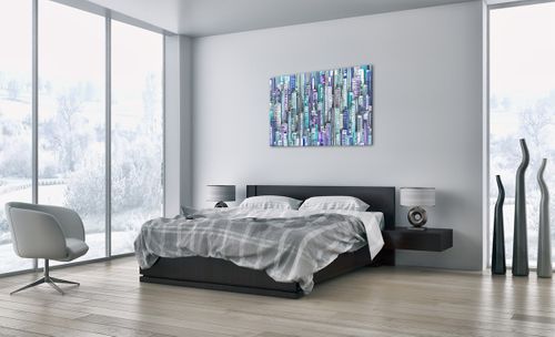 Obraz Na Płótnie - Drapacze Chmur - 105X70 Cm - Ce105X70-3857 na Arena.pl