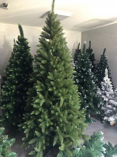 Gęsta Choinka sztuczna Świerk Kaukaski 180 cm realistyczna PVC + stojak na Arena.pl