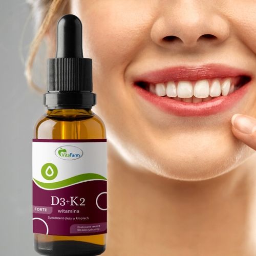 Witamina D3 4000 IU + K2 FORTE krople 30 ml na Arena.pl