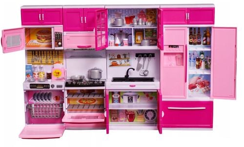 LT132 MEBELKI DO DOMKU DLA LALEK KUCHNIA DUŻE 31CM na Arena.pl