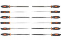 Zestaw pilników do metalu drewna iglaki iglaków tarniki zdzieraki etui 18el