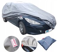 POKROWIEC NA SAMOCHÓD 3 WARSTWY r. M hatchback 410-440cm PLANDEKA NA AUTO